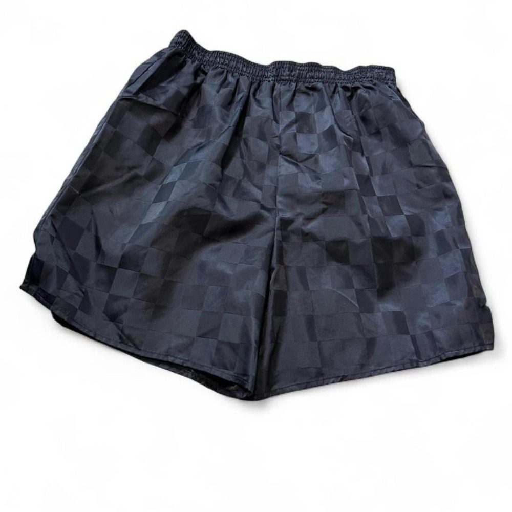 Vintage 90s Estero Checkerboard Soccer‎ Shorts, Kids Size XL